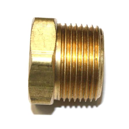 Interstate Pneumatics 1 Inch NPT Male x 3/4 Inch NPT Female Brass Hex Bushing FB909-7